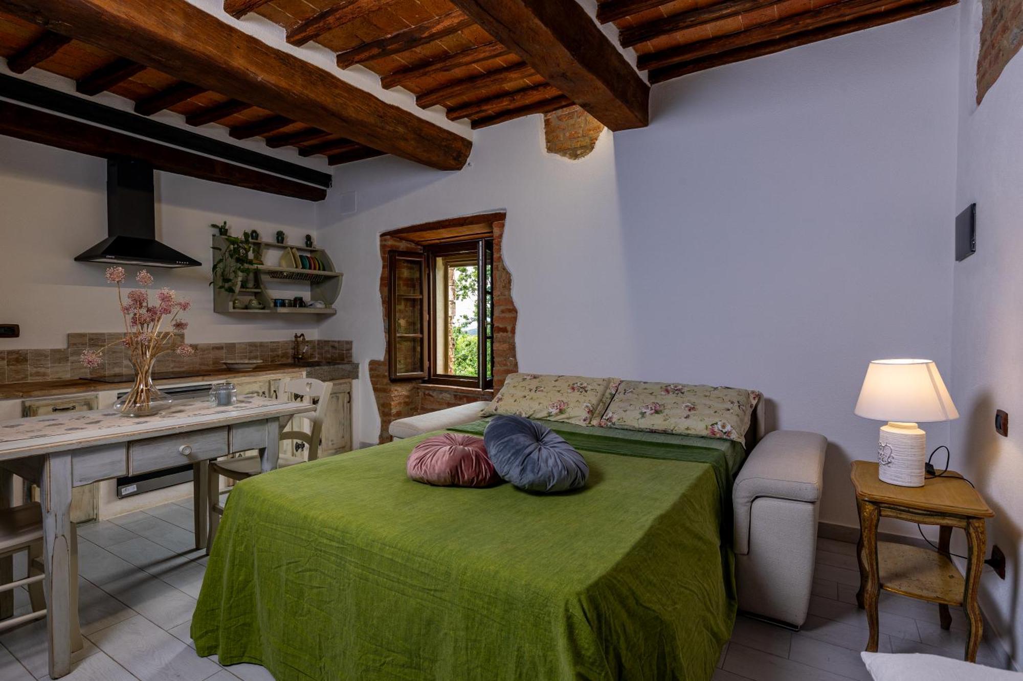 Pociano 1863 - Country House With Stunning View Of Siena Lupompesi 外观 照片
