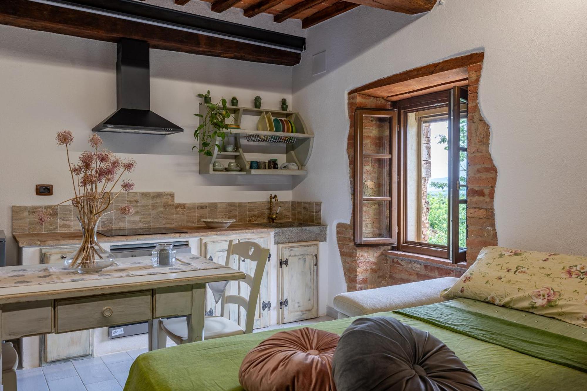 Pociano 1863 - Country House With Stunning View Of Siena Lupompesi 外观 照片