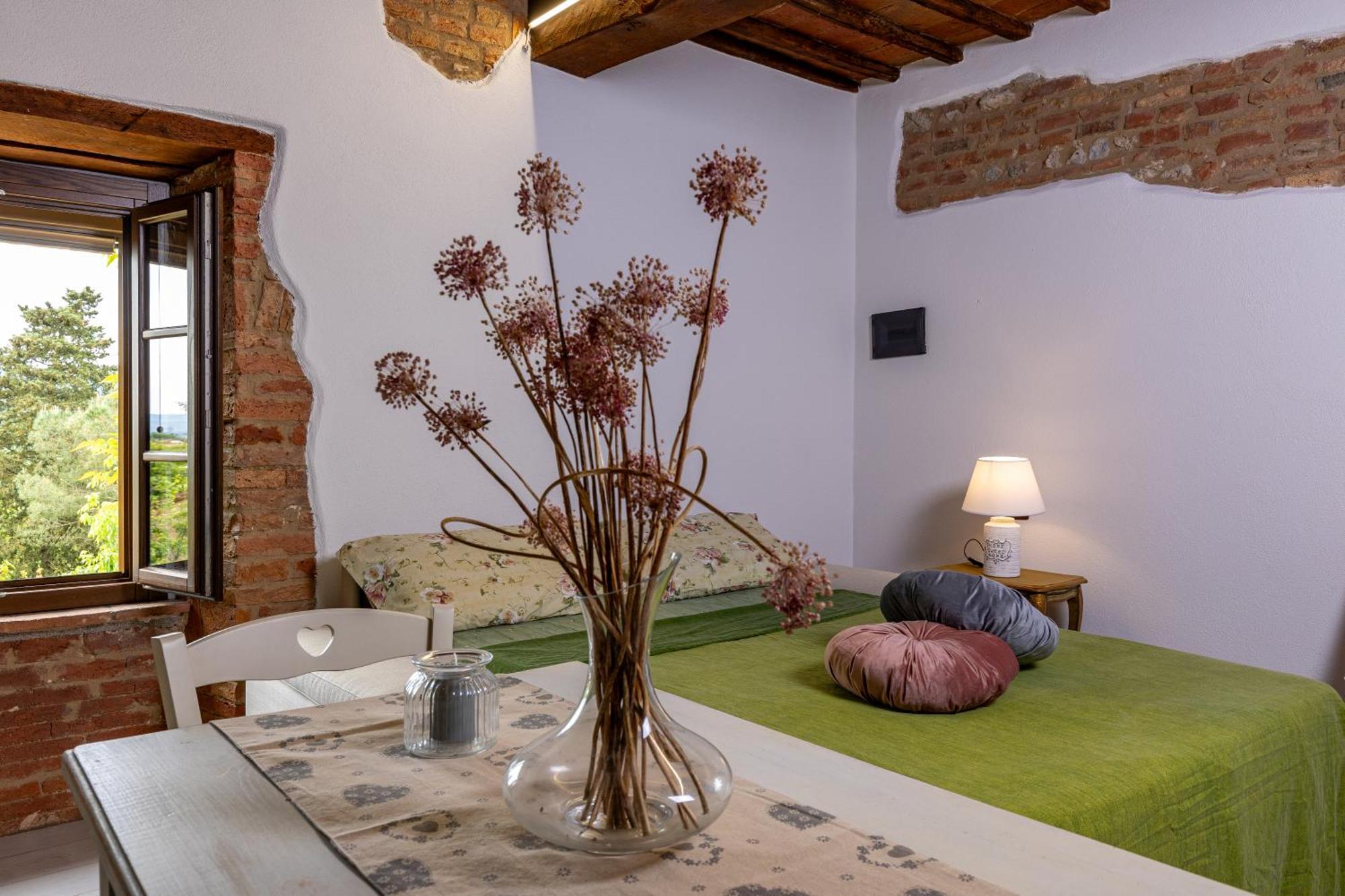 Pociano 1863 - Country House With Stunning View Of Siena Lupompesi 外观 照片